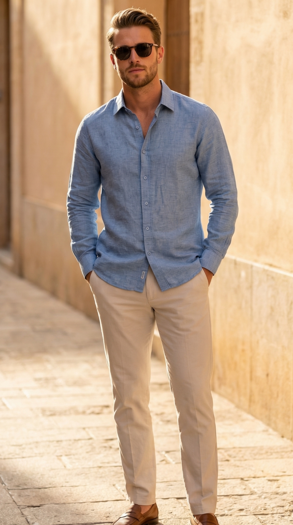 Tide Blue Shirt